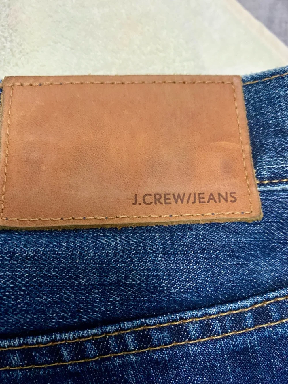 J. Crew Slim Straight Dark Indigo 30/32 Jeans